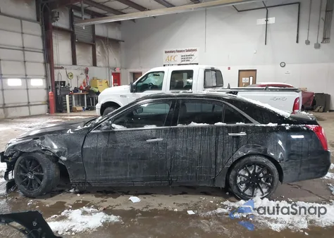 2016 Cadillac Cts Luxury Collection из США, поврежденный, VIN 1G6AX5SX6G0111768